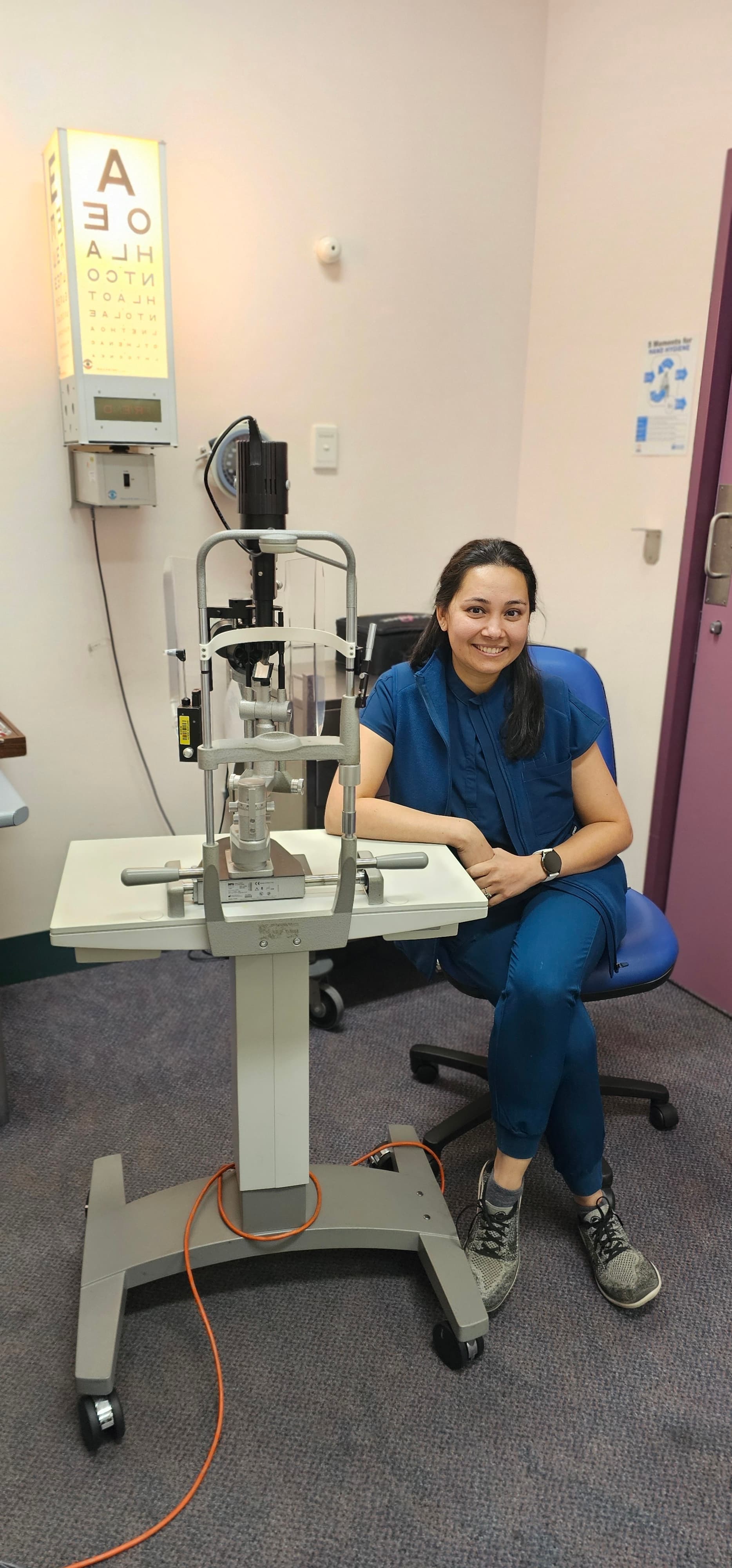 Dr Tasneem Arsiwalla in her examination room